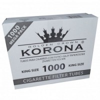 Сигаретні гільзи KORONA 1000 шт для тютюну